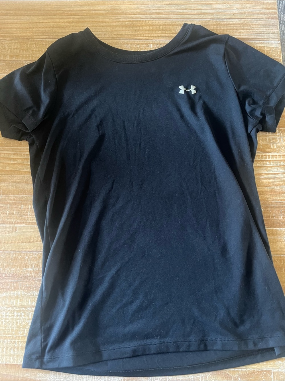 Under Armour Black HeatGear Loose Fit Tee